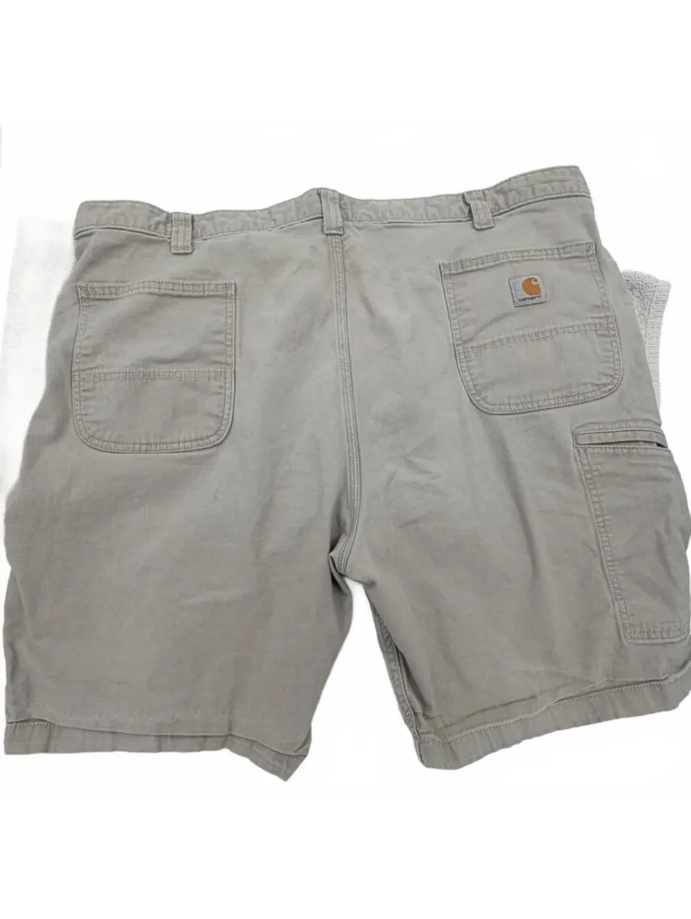 Carhartt Relaxed Fit Cargo Shorts Gray Men's Waist 44